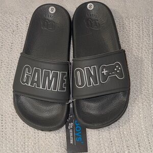Game On Slides for Boys or Girls Size 11/12